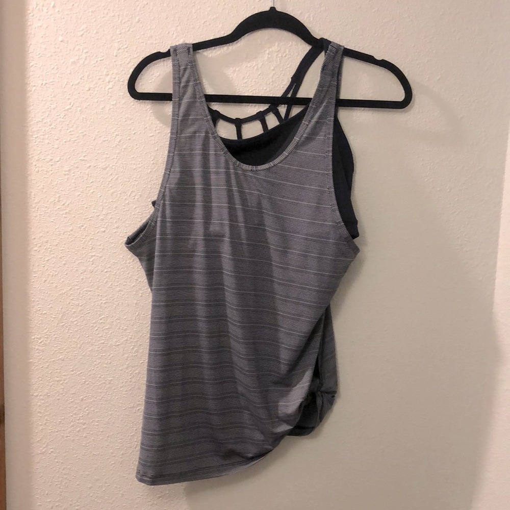 Athleta tank and bra set